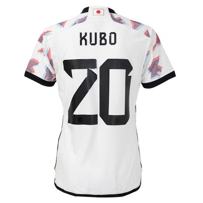 アディダス サッカー日本代表 2022 アウェイ オーセンティック ユニフォーム #20.久保建英