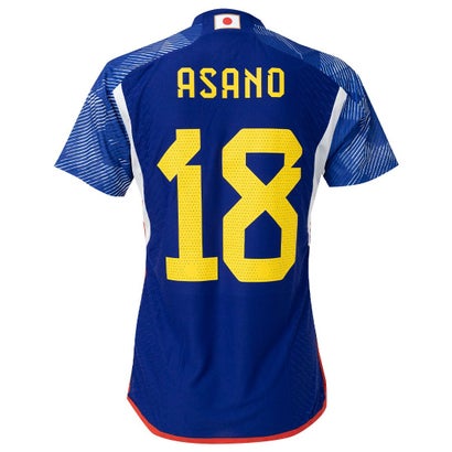 アディダス サッカー日本代表 2022 ホーム オーセンティック ユニフォーム #18.浅野拓磨